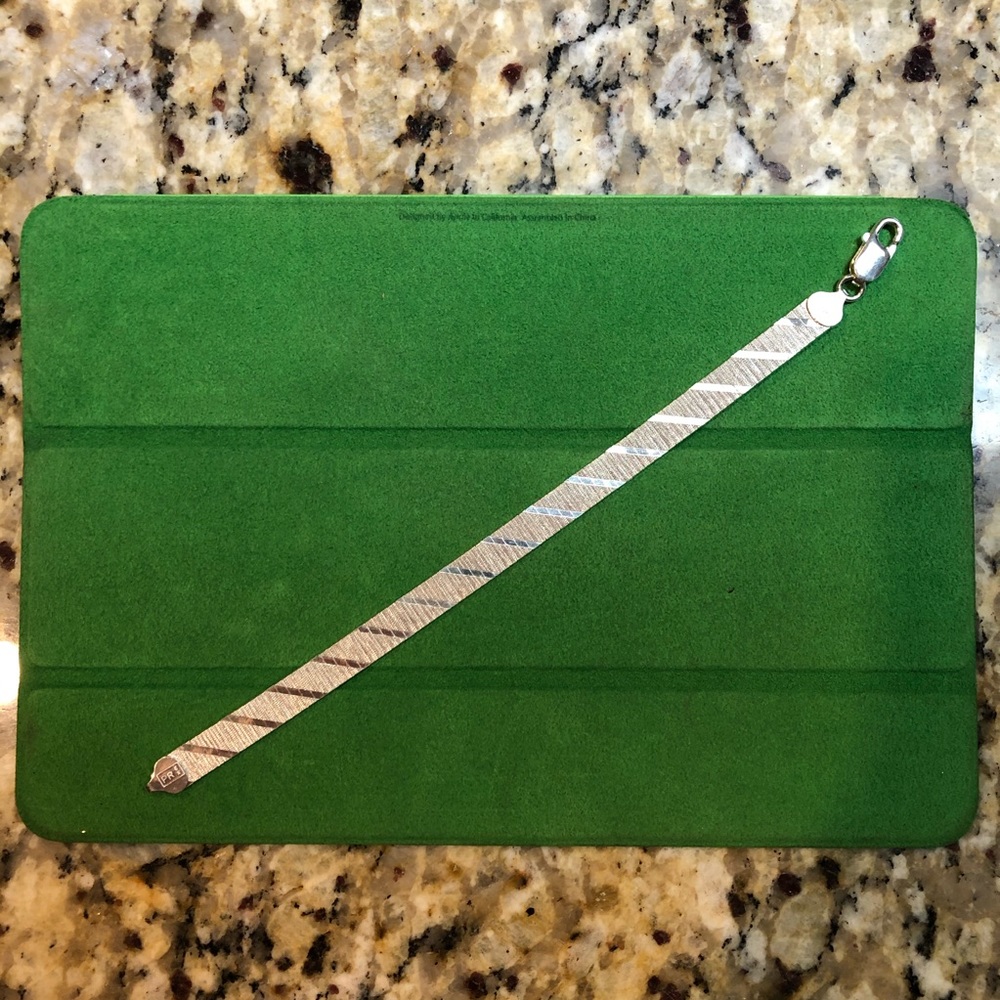 Sterling Silver Reversible Bracelet - image 2